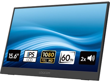 LOGICOM Tragbarer Monitor