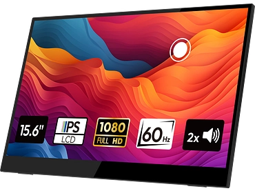 LOGICOM Tragbarer Monitor