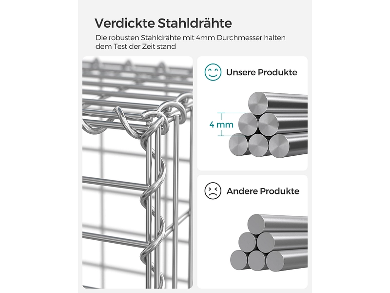 SONGMICS Gabion SPRING SONGMICS Gabion SPRING