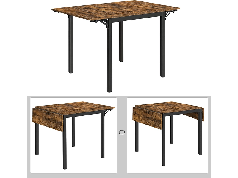 SONGMICS Table extensible RUSTIK