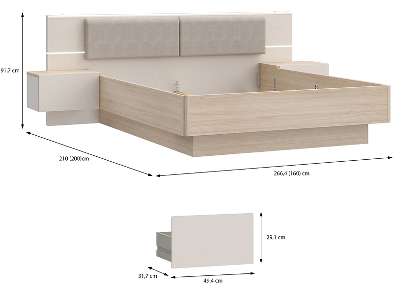 Letto OSAKA Letto OSAKA
