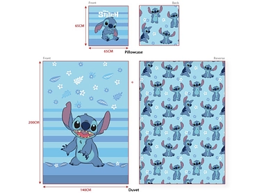 DISNEY Biancheria da letto STITCH