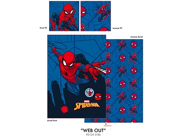 DISNEY Bettwäsche SPIDERMANN