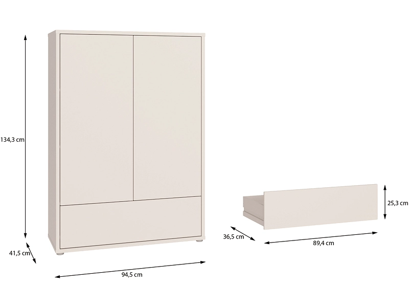 Aufbewahrungsschrank ALICE SPRINGS sand