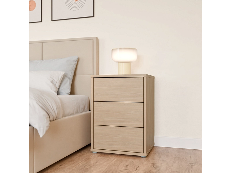Nachttisch ALICE SPRINGS 3 Schubladen