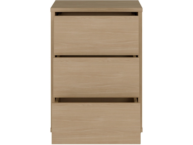 Nachttisch ALICE SPRINGS 3 Schubladen