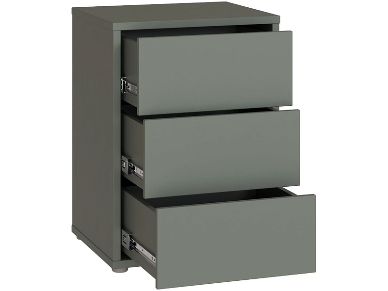 Nachttisch ALICE SPRINGS 3 Schubladen