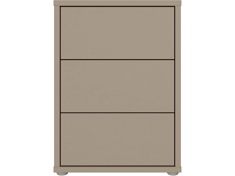 Nachttisch ALICE SPRINGS 3 Schubladen