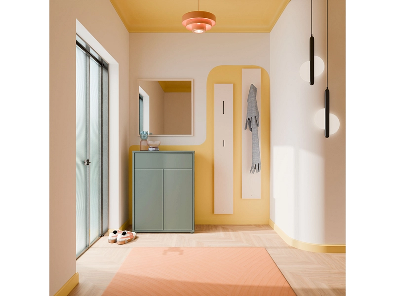 Commode ALICE SPRINGS 2 portes 1 tiroir