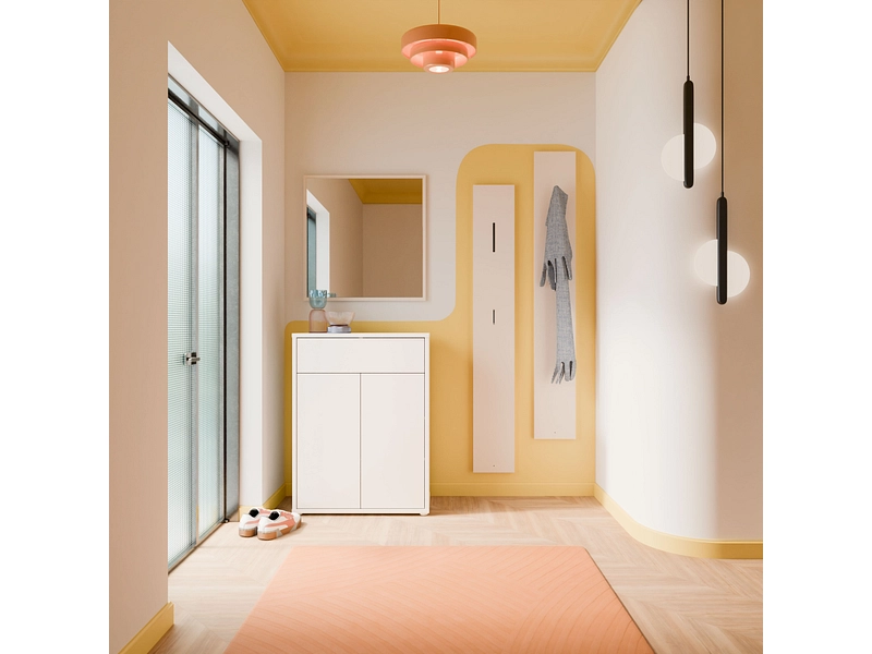 Commode ALICE SPRINGS 2 portes 1 tiroir