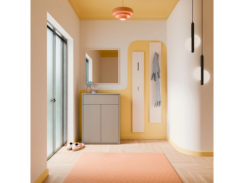 Commode ALICE SPRINGS 2 portes 1 tiroir