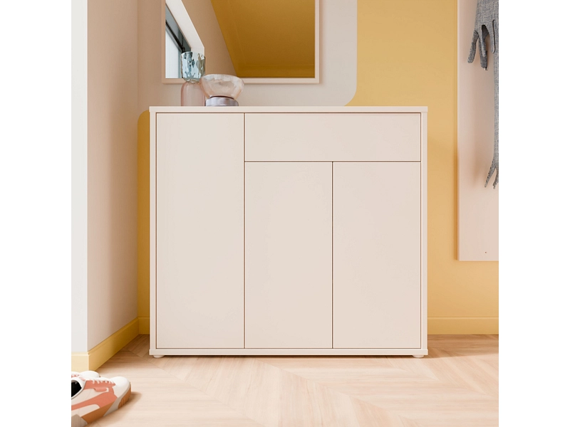 Kommode ALICE SPRINGS 3 Türen 1 Schublade