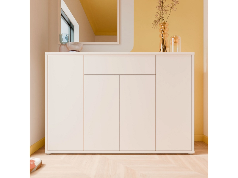 Commode ALICE SPRINGS 4 portes 1 tiroir