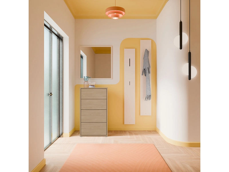 Commode ALICE SPRINGS 4 tiroirs