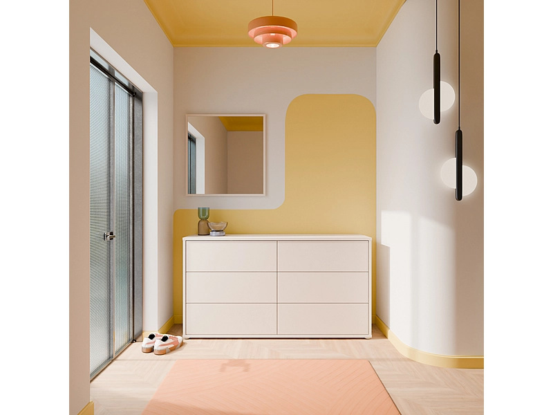 Commode ALICE SPRINGS 6 tiroirs Commode ALICE SPRINGS 6 tiroirs