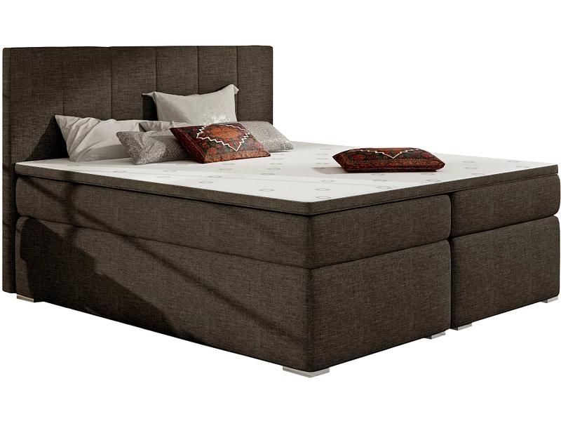 Boxspringbett ELTAP BOLERO dunkelbraun Boxspringbett ELTAP BOLERO dunkelbraun