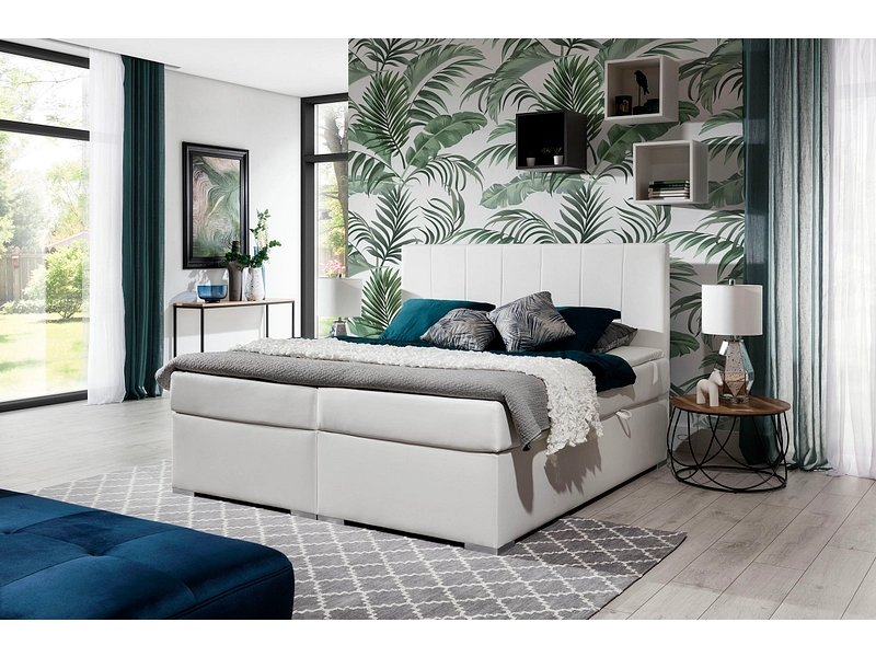 Boxspringbett ELTAP BOLERO weiss Boxspringbett ELTAP BOLERO weiss