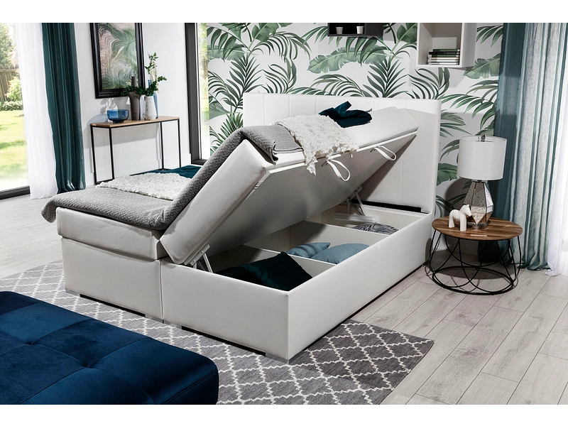 Boxspringbett ELTAP BOLERO weiss