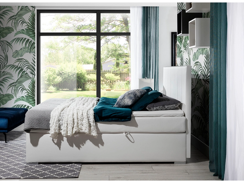 Boxspringbett ELTAP BOLERO weiss