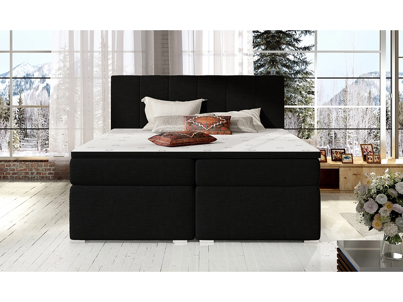 Boxspringbett ELTAP BOLERO schwarz Boxspringbett ELTAP BOLERO schwarz