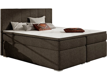 Boxspringbett ELTAP BOLERO dunkelbraun