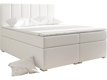 Boxspringbett ELTAP BOLERO weiss