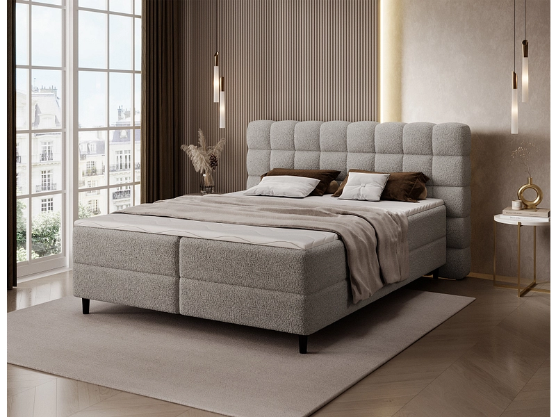 Boxspringbett ELTAP CAMMA braun