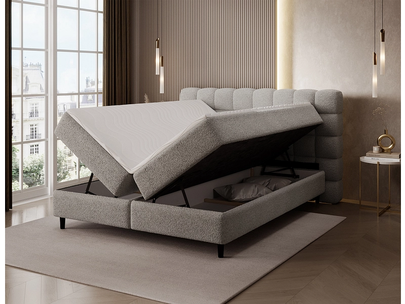 Boxspringbett ELTAP CAMMA braun