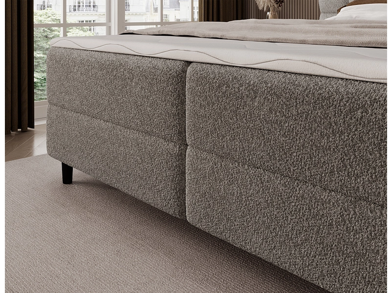 Boxspringbett ELTAP CAMMA braun