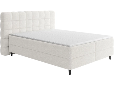 Boxspringbett ELTAP CAMMA cremeweiss