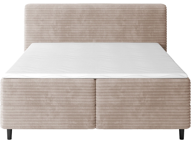Boxspringbett ELTAP CORTIKO hellbraun Boxspringbett ELTAP CORTIKO hellbraun