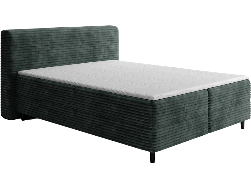 Boxspring ELTAP CORTIKO vert foncé Boxspring ELTAP CORTIKO vert foncé