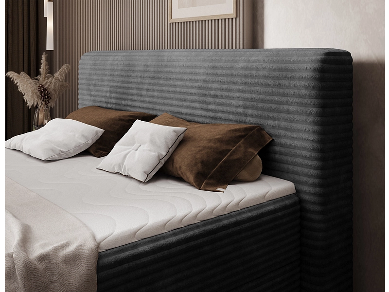 Boxspring ELTAP CORTIKO gris