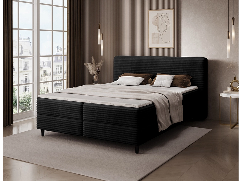 Boxspring ELTAP CORTIKO nero