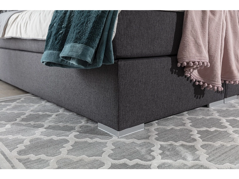 Boxspringbett ELTAP INEZ grau