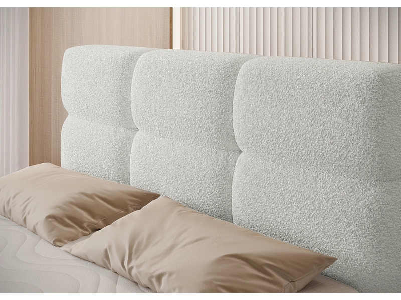 Boxspringbett ELTAP KASPED cremeweiss