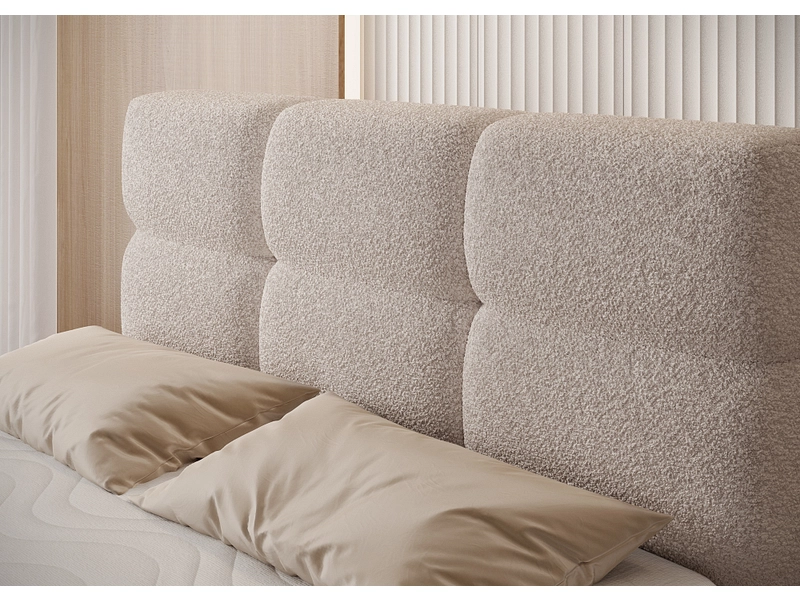 Boxspringbett ELTAP KASPED beige