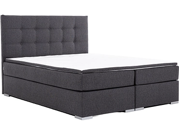 Boxspringbett ELTAP INEZ grau