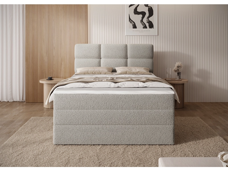 Boxspringbett ELTAP KASPED braun