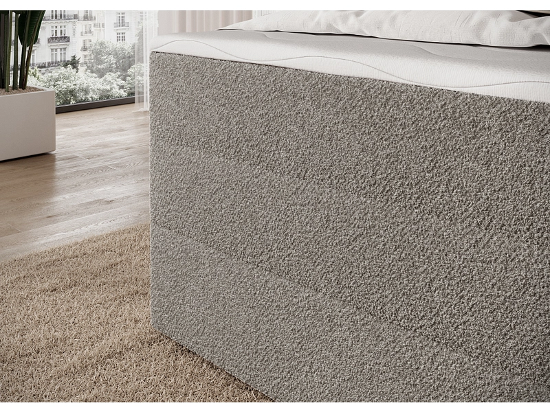 Boxspringbett ELTAP KASPED braun