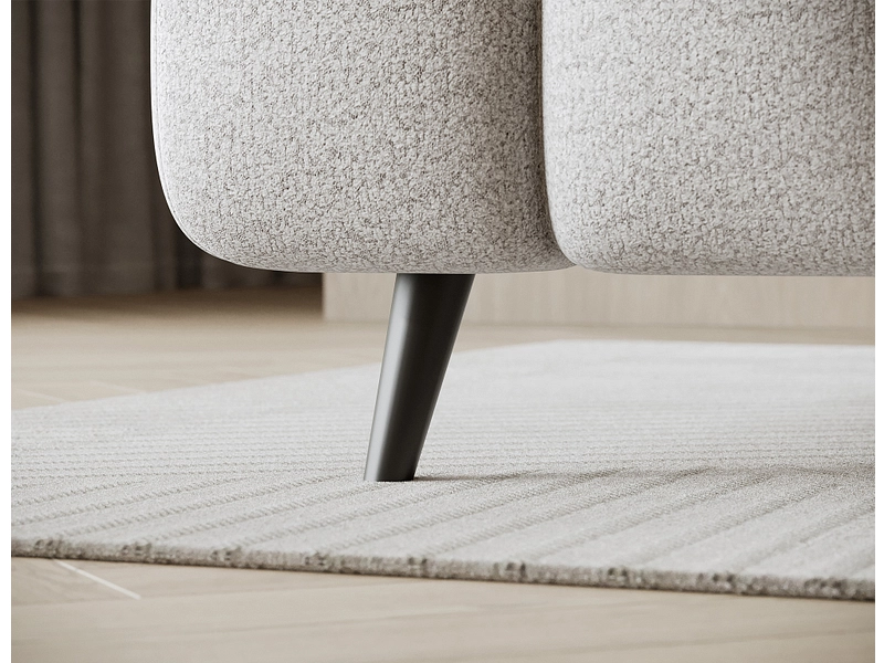 Boxspringbett ELTAP SABENO grau