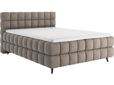 Boxspringbett ELTAP SABENO braun