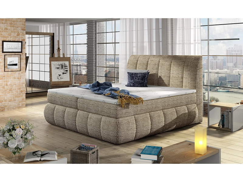 Boxspring ELTAP VINCENZO marrone
