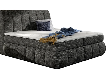 Boxspring ELTAP VINCENZO grigio scuro