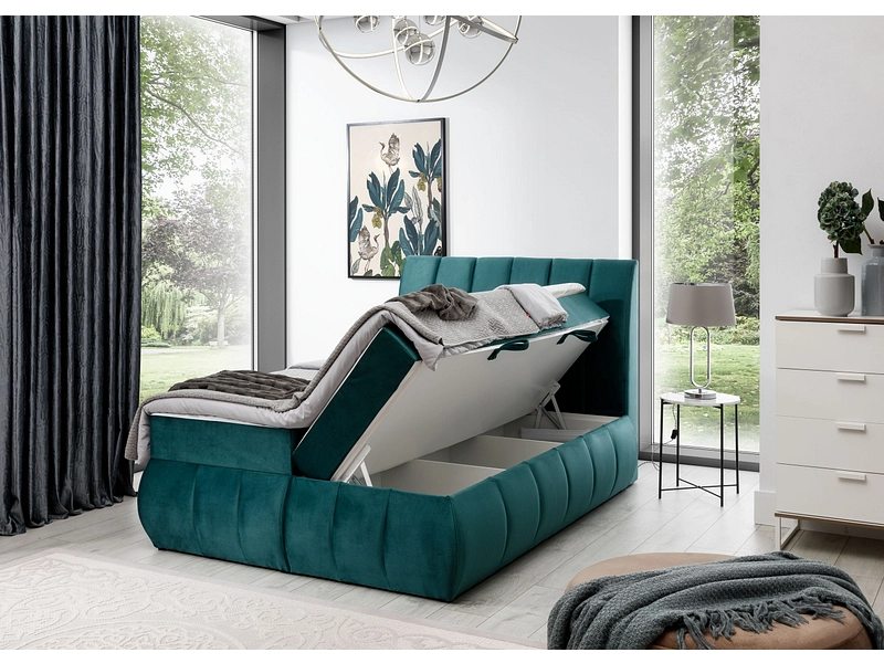 Boxspring ELTAP VINCENZO verde scuro
