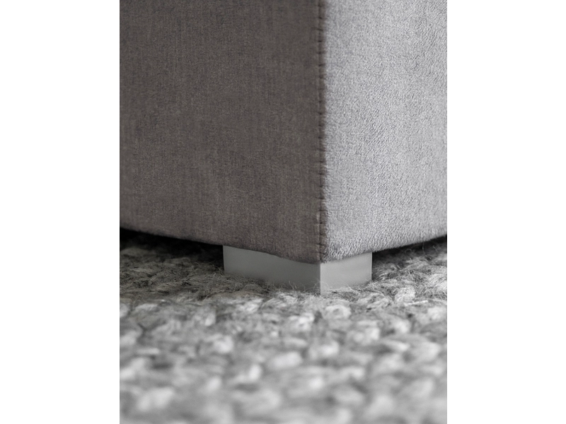 Boxspringbett ELTAP VIVRE grau