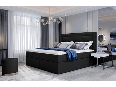 Boxspringbett ELTAP VIVRE schwarz