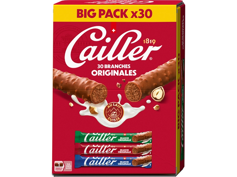 CAILLER Barretta di cioccolato al latte MILK