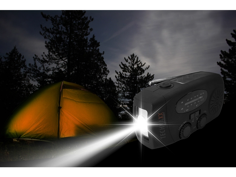 TECHNAXX Radio und Solarlaterne