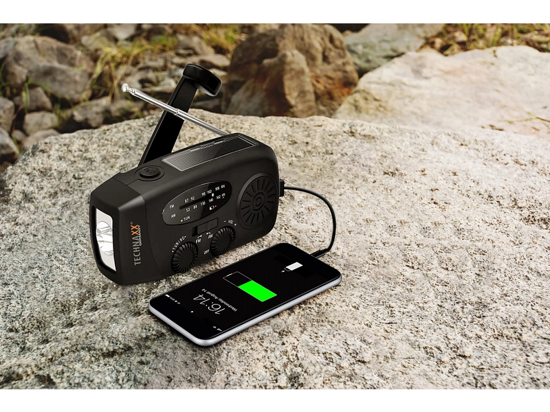 TECHNAXX Radio und Solarlaterne